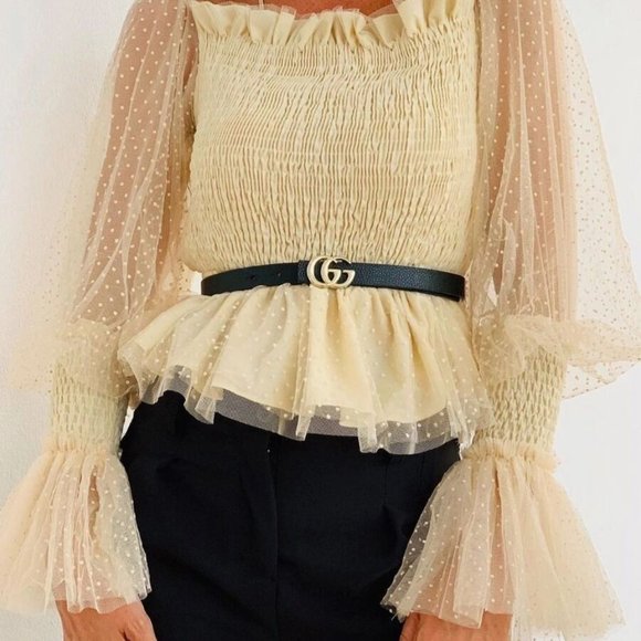 Fabulosity Mesh Blouse - Picture 5 of 5